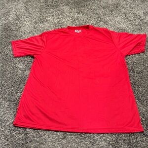 Vibrant Red Short Sleeve Men's Tee